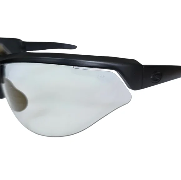 Gargoyles 10700169. QTM Cardinal-PR Sunglasses Matte Black Frame, Clear NIB - Picture 10 of 17